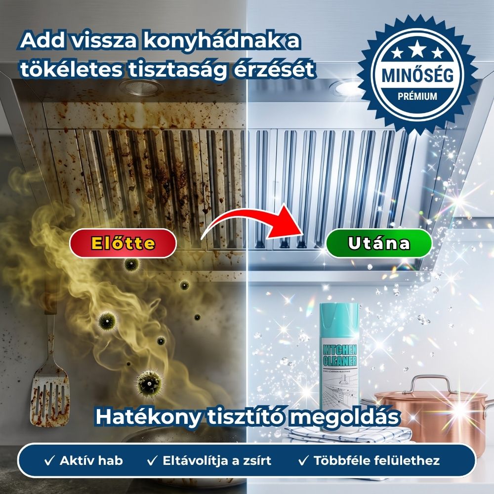 Konyhai Tisztító Spray