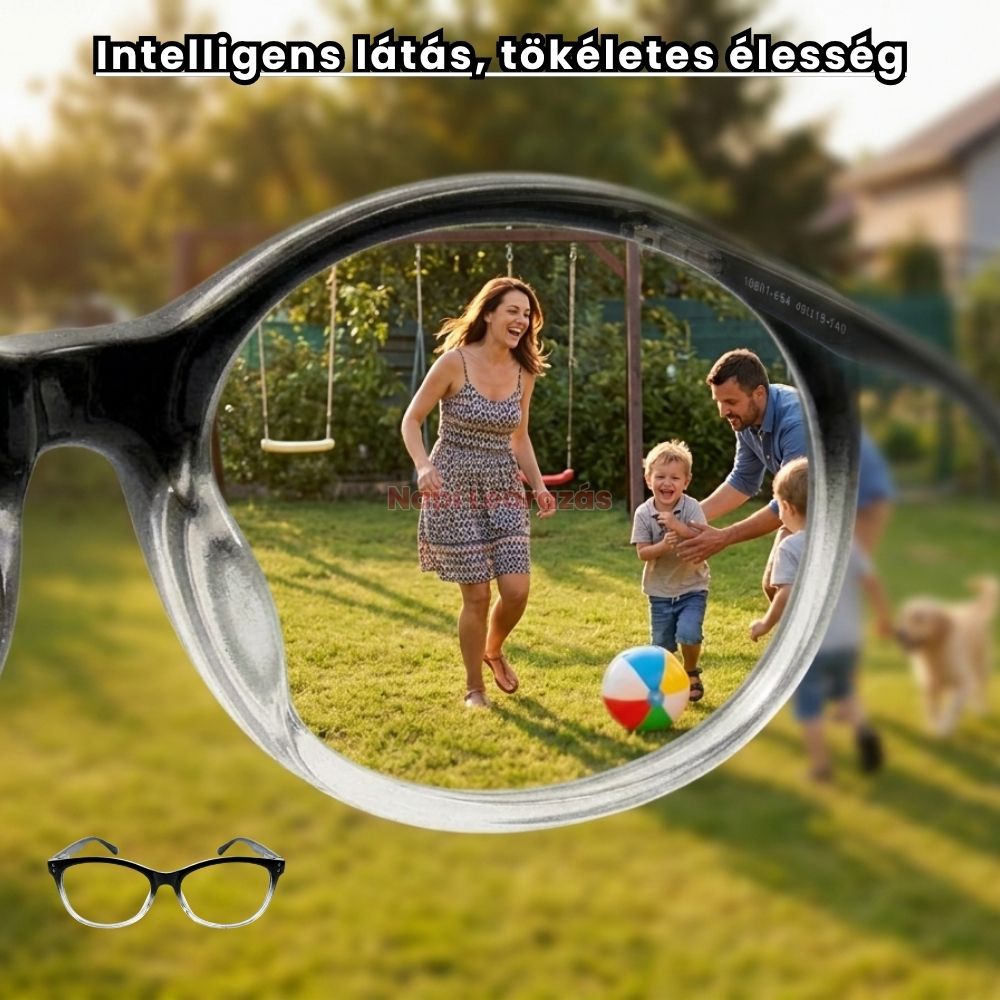 AutoZoom intelligens szemüveg