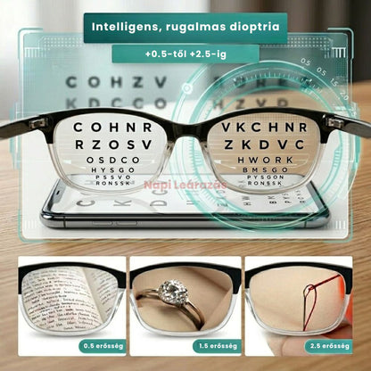 AutoZoom intelligens szemüveg