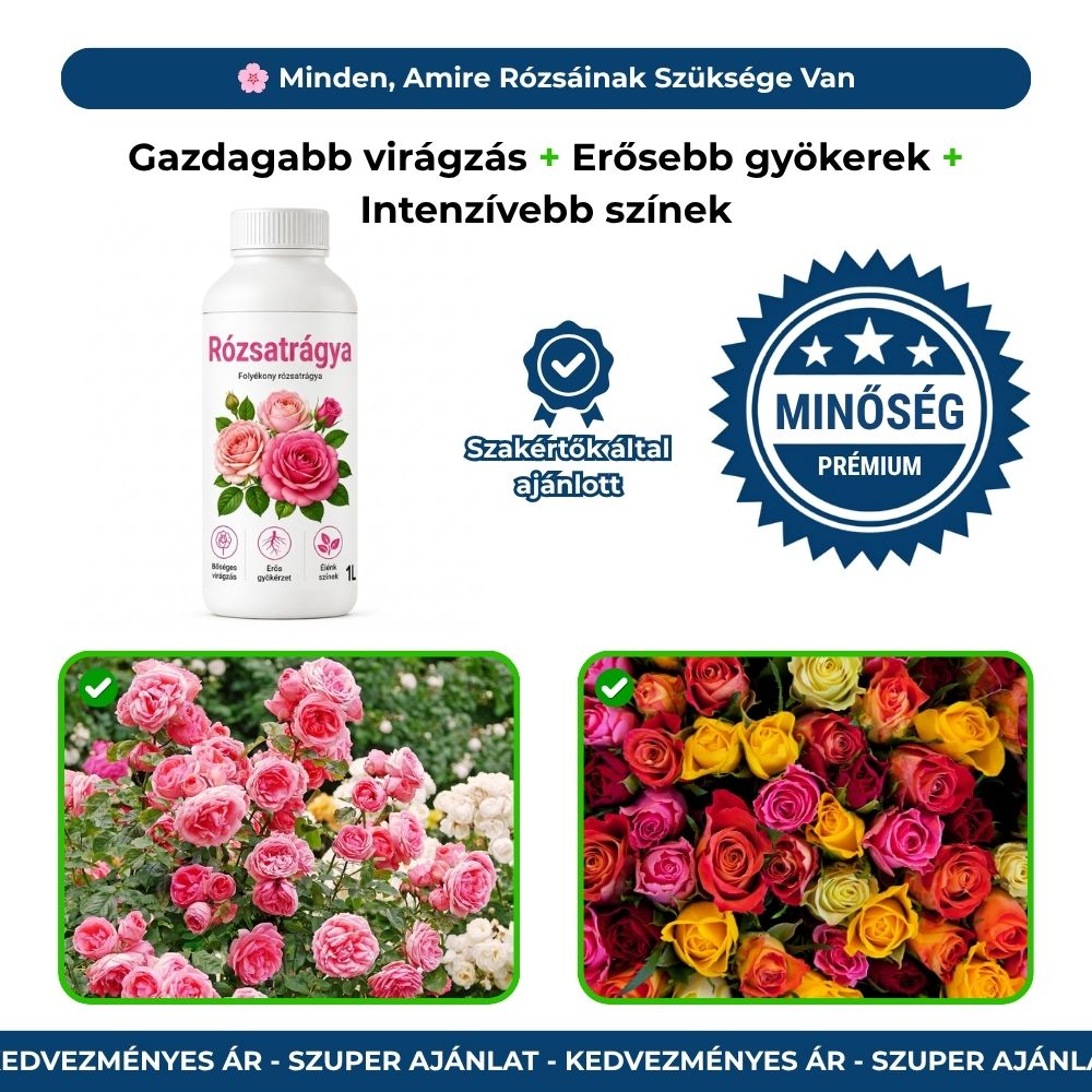 Rózsatrágya 1 l
