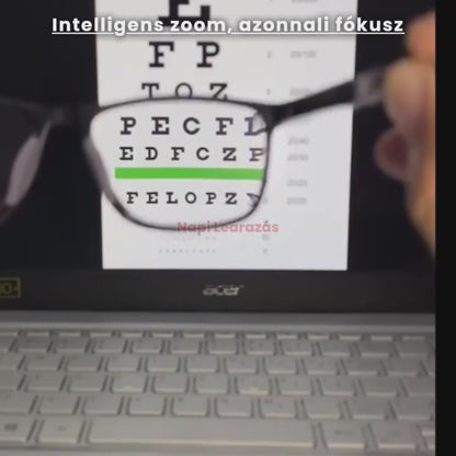 AutoZoom intelligens szemüveg